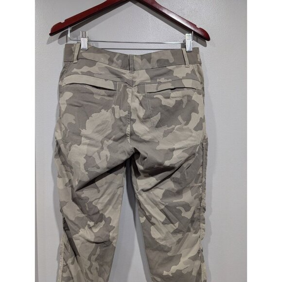 Prana Sky Canyon Jogger Pant Women’s Camo Hiking Outdoors Green Size 8 Nylon - Picture 14 of 16
